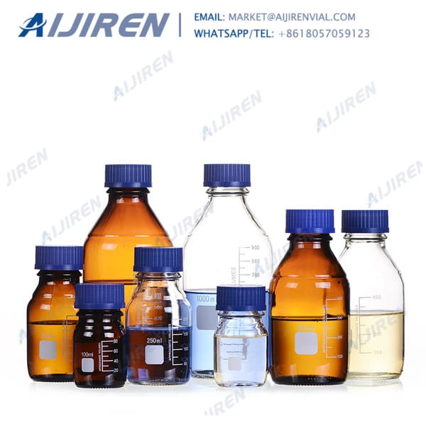 Glass Sample VialAlibaba reagent bottle 1000ml with GL45 cap supplier